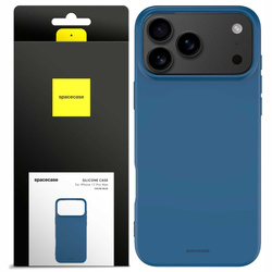 Spacecase Etui Silicone Case 3.0 iPhone 17 Pro Max blue