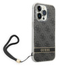 Guess GUOHCP14XH4STK iPhone 14 Pro Max 6,7" czarny/black hardcase 4G Print Strap