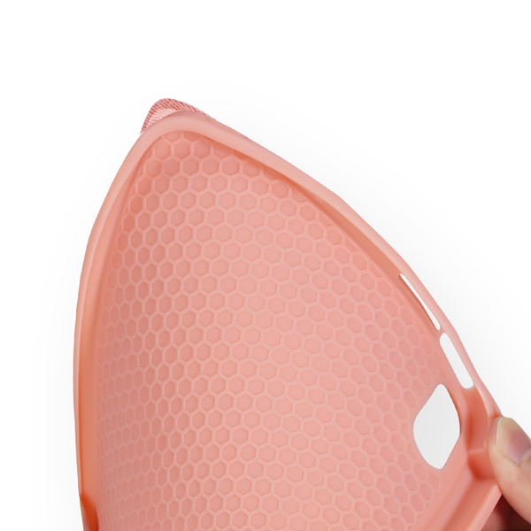 DUX DUCIS DOMO TABLET COVER WITH MULTI-ANGLE STAND AND SMART SLEEP FUNCTION FOR IPAD MINI 2021 PINK