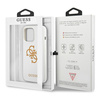 Guess GUHCP13LLS4GGWH iPhone 13 Pro / 136,1" biały/white hard case Silicone 4G Logo