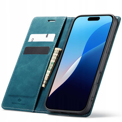 Spacecase Etui Wallet iPhone 16 Pro Max blue