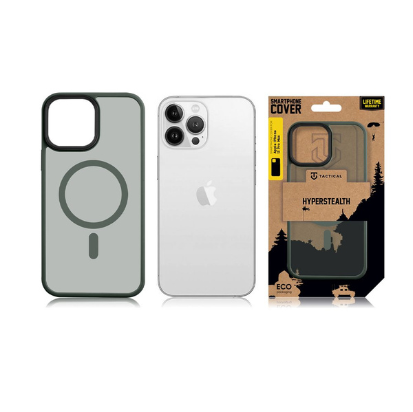 Tactical MagForce Hyperstealth Cover for iPhone 13 Pro Max Forest Green