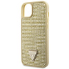 Guess GUHCP14SHDGTPD iPhone 14 / 15 / 13 6.1" złoty/gold hardcase Rhinestone Triangle