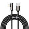 BASEUS LEGEND MOBILE GAME ELBOW CABLE USB - LIGHTNING 2,4A 1M BLACK (CALCS-A01)