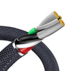 Baseus Crystal Shine Series cable USB cable for fast charging and data transfer USB Type A - Lightning 2.4A 2m black (CAJY000101)