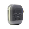 Audi IML Geometric Pattern AirPods 1/2    cover szary/gray AU-IMLAP-A6/D3-GY