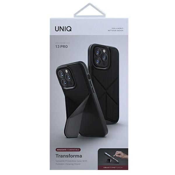 Etui UNIQ Transforma MagSafe na iPhone 13 Pro / iPhone 13 - czarne