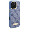 Guess GUHMP16XU4GPRB iPhone 16 Pro Max6.9" niebieski/blue hardcase 4G Logo Plate MagSafe