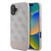 Guess GUHCP16MG4GLPI iPhone 16 Plus 6.7"różowy/pink hardcase 4G Bottom Stripe