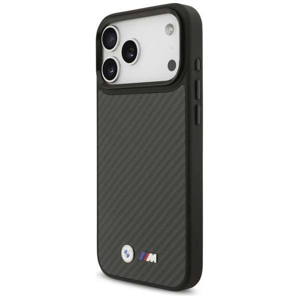 Etui BMW M Kevlar Matt MagSafe do iPhone 17 Pro Max czarny