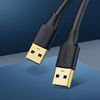 Ugreen US128 10370 USB-A 3.0 / USB-A 3.0 5Gb/s cable 1m - black