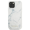 Guess GUHCP13MPCUMAWH iPhone 13 / 14 /15 6.1" biały/white hardcase Marble