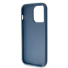 Guess GUHCP15LP4TDSCPB iPhone 15 Pro 6.1" niebieski/blue hardcase Crossbody 4G Metal Logo