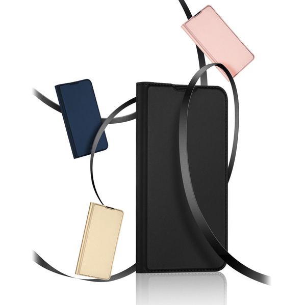 Dux Ducis Skin Pro etui z klapką Xiaomi Redmi 10C złoty