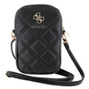 Guess Torebka GUWBZPSQSSGKczarny/black Zip Quilted 4G
