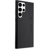 Etui AMG Carbon Stripe&Embossed na Samsung Galaxy S23 Ultra - czarne