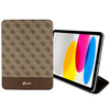 Guess GUFC11PS4SGW iPad 10.9"brązowy/brown 4G Stripe Allover