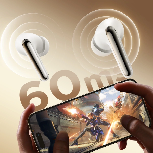 Joyroom Funpods JR-FN1 wireless in-ear TWS Bluetooth 5.4 ANC ENC headphones - white