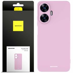 Spacecase Etui Silicone Case Realme C55 lilac