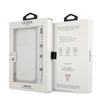 Guess GUHCP13LKPSWH iPhone 13 Pro / 13 6,1" Transparent hardcase White Pearl