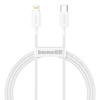 Kabel Baseus Superior Series USB-C / Lightning PD 20W 1 m - biały