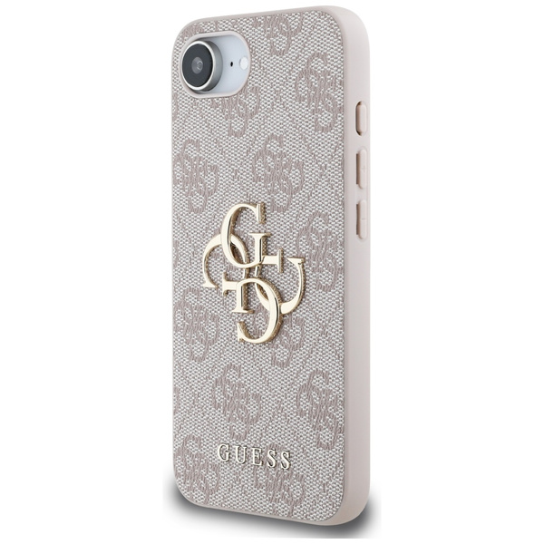 Etui Guess 4G Big Logo do iPhone 16e     różowy