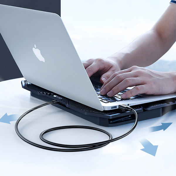 UGREEN USB CABLE - USB 2.0 480MB/S 0.25M BLACK (US102)