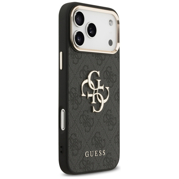 Etui Guess 4G Big 4G Classic Logo do     iPhone 17 Pro Max czarny złoty