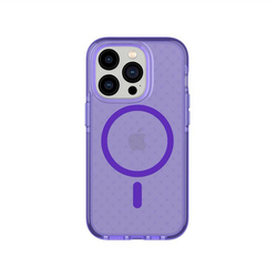 T21-9839 Tech21 EvoCheck w/MagSafe for iPhone 14 Pro - Wondrous Purple