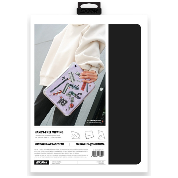 Skinarma etui Zeta iPad Air 11"          (M2/M3/5Gen/4Gen) szary