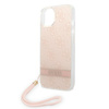 Guess GUOHCP14MH4STP iPhone 14 Plus / 15 Plus 6.7" różowy/pink hardcase 4G Print Strap