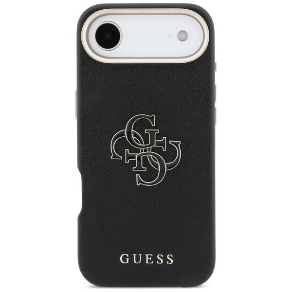 Etui Guess FW Resin Logo do iPhone Air   czarny