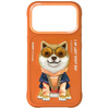 Etui Nimmy Glasses Cool Dog do iPhone 17 Pro pomarańczowy