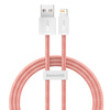 BASEUS DYNAMIC CABLE USB TO LIGHTNING, 2.4A, 1M (ORANGE)