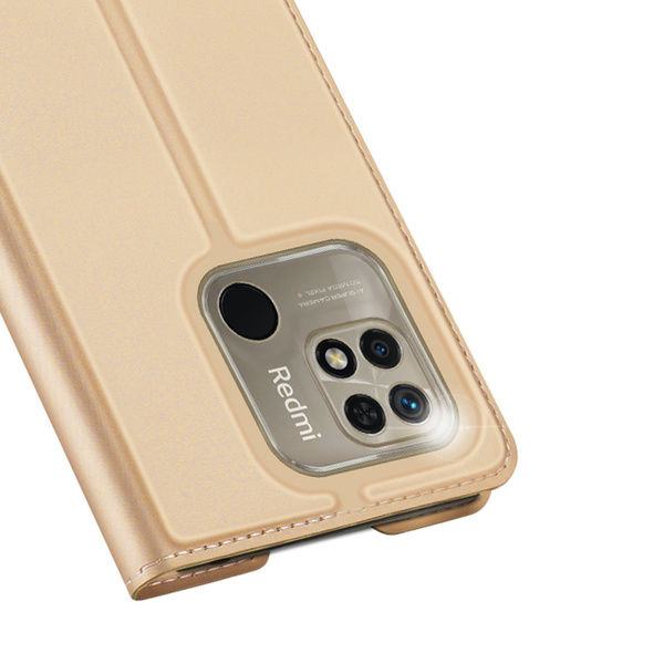 DUX DUCIS SKIN PRO FLIP CASE XIAOMI REDMI 10C GOLD