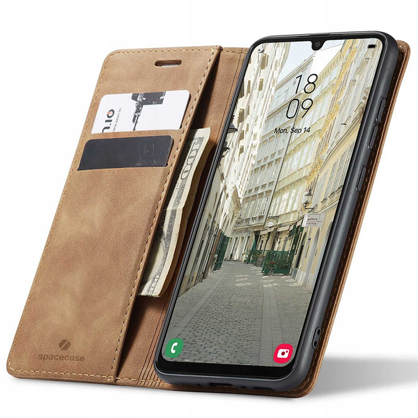 Spacecase Etui Wallet Galaxy A34 5G light brown
