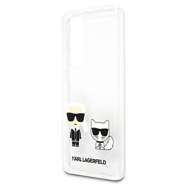 KARL LAGERFELD KLHCA32CKTR A326 A32 5G HARDCASE TRANSPARENT KARL & CHUPETTE