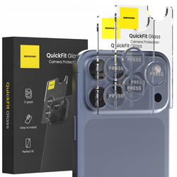Spacecase Szkło na aparat Quickfit Camera iPhone 17 Pro / 17 Pro Max blue