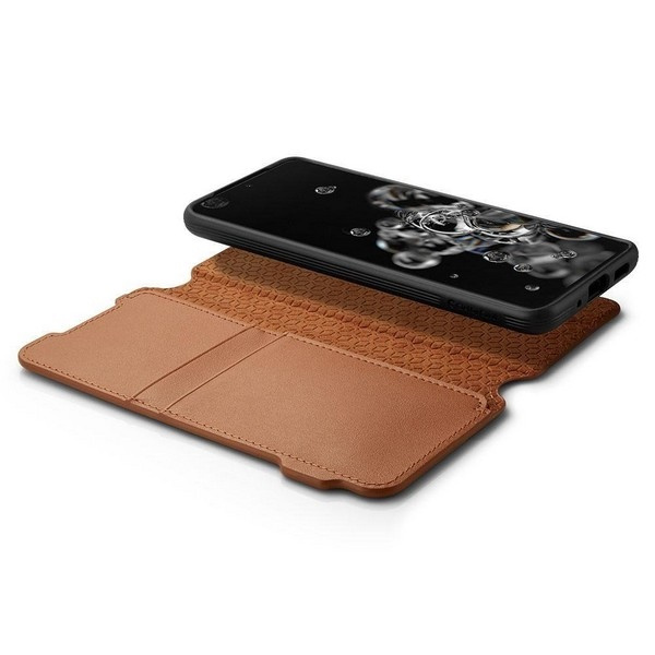 Spigen Ciel Wallet Sam G988 S20 Ultrabrązowy/brown ACS00733