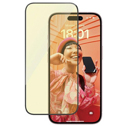 PanzerGlass Ultra-Wide Fit iPhone 15 6.1" 2in1 Screen Protection Anti-reflective+Anti-Blue Easy Aligner Included 2813
