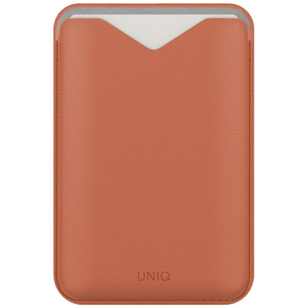 Magnetyczny portfel UNIQ Lyden Evo       stojak na telefon terracotta