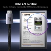 Ugreen HD171 25911 cable with HDMI 2.1 8K connectors certified 3 m - gray