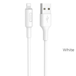 Kabel USB A do Lightning Hoco 2A 1 m X25 biały
