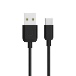 USAMS KABEL U-TURN USB-C 2A 1M CZARNY