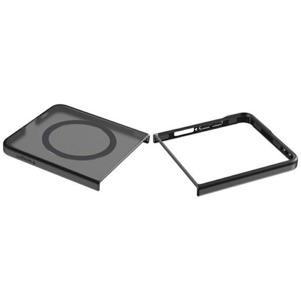 Etui Samsung Spigen Capella do Galaxy Z  Flip7 przezroczysty