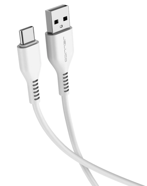 JELLICO kabel KDS-32 USB-C USB 3.1A 2M Biały