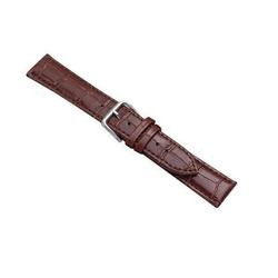 Beline pasek Watch 22mm Croco brązowy/brown