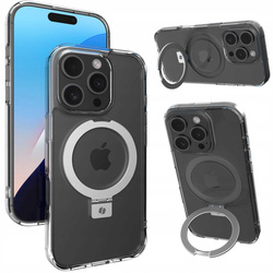 Spacecase Etui Ring Pro Mag iPhone 16 Pro clear