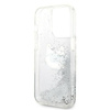 Karl Lagerfeld KLHCP14LLNHCCS iPhone 14 Pro 6.1" silver/silver hardcase Glitter Choupette Head