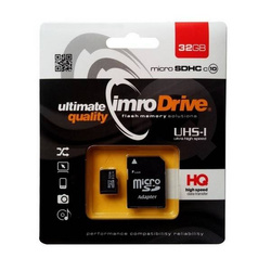 Imro karta pamięci 32GB microSDHC kl. 10 UHS-I + adapter